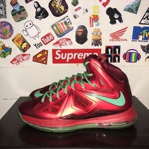 Nike Lebron 10 Christmas